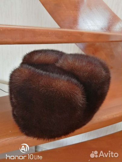 Норковая шапка мужская 56 58