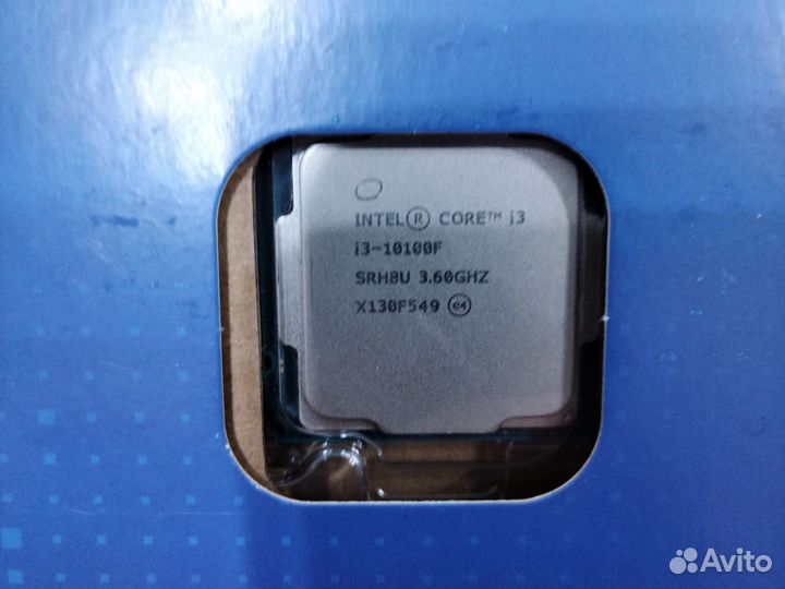 Процессор intel core i3 10100f