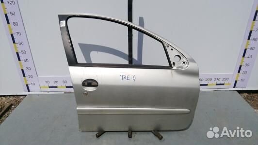 Дверь передняя правая peugeot 206 (1BE04E201)