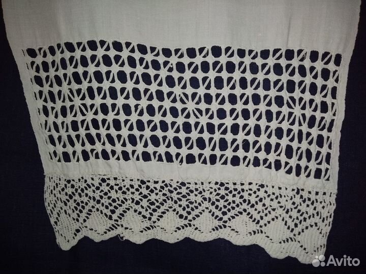 Полотенце старинное Рушник вышитый домотканый