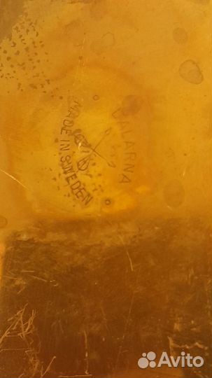 Медный ковш с крышкой Швеция