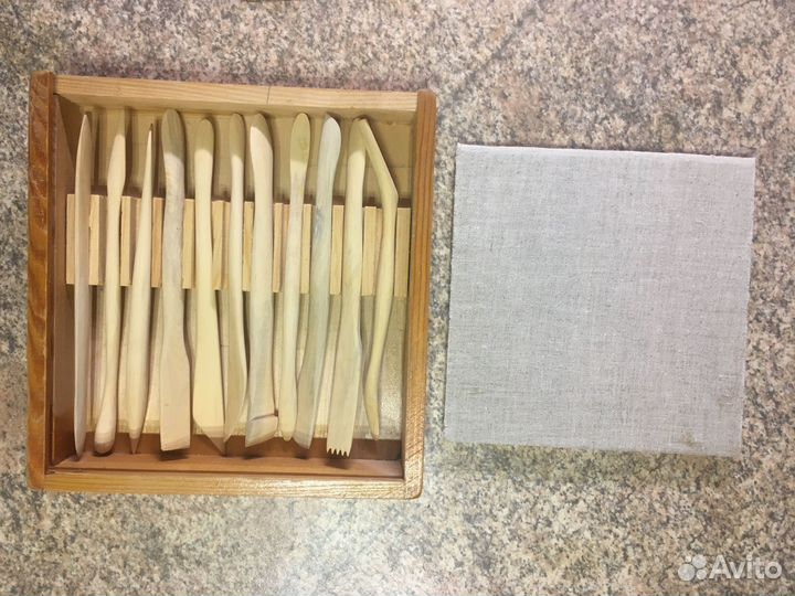 Набор скульптурных инструментов для лепки