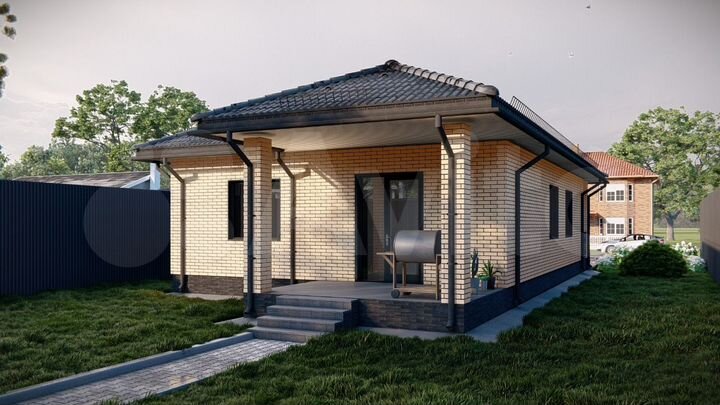 Дом 115 м² на участке 6 сот.