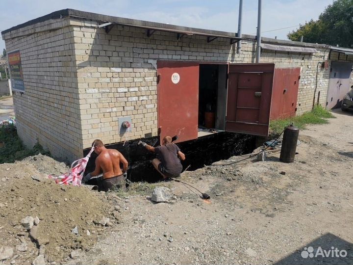 Бригада. Бетонные работы. Замена венцов