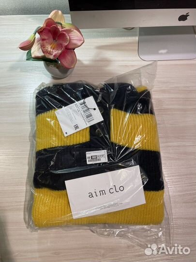 Джемпер регби aim clo новый