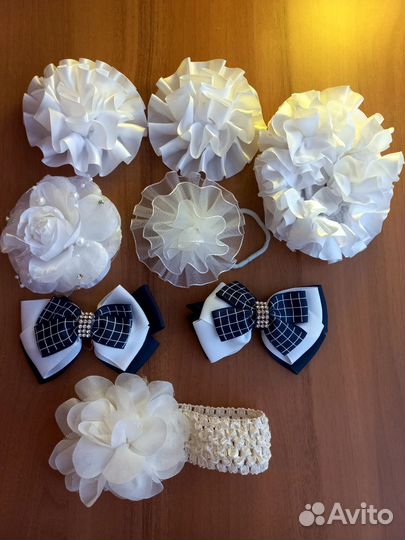 Банты + крабики в подарок