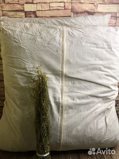 Матрас для бани из лугового сена с донником