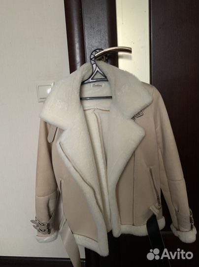 Дубленка женская зимняя