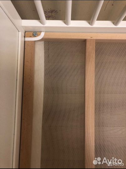 Детская кроватка IKEA сундвик