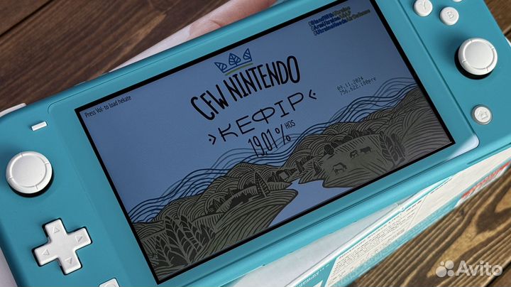 Новая Прошитая Nintendo Switch Lite 64GB