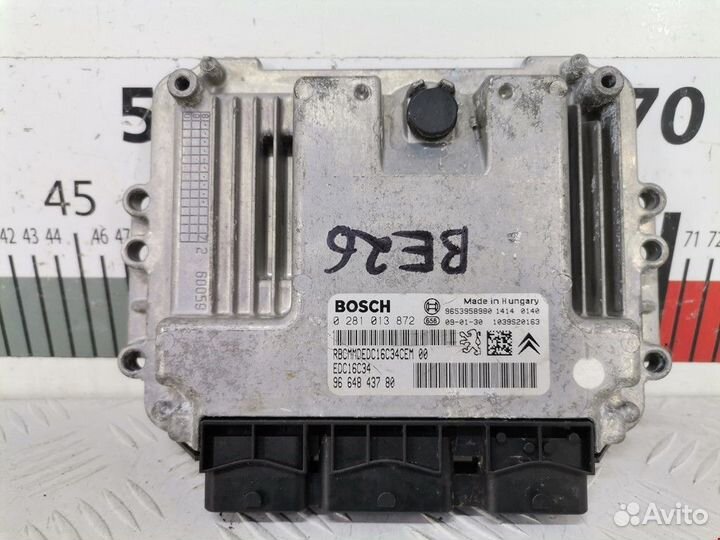 Блок управления двигателем Peugeot 207 2006 1943V5