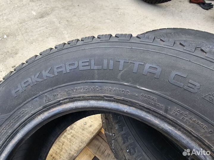 Nokian Tyres Hakkapeliitta C3 225/65 R16C 112R