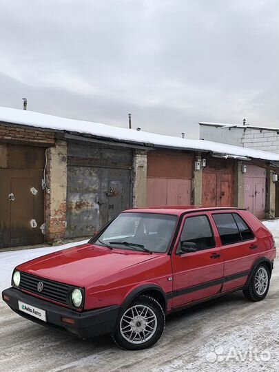 Volkswagen Golf 1.8 МТ, 1988, 200 000 км