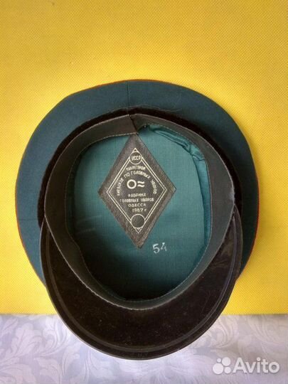 Фуражка офицерская военная для парадной формы