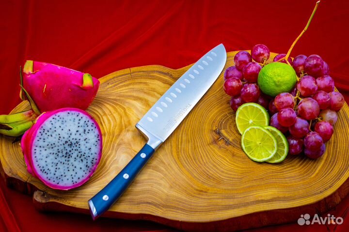 Кухонный нож Большой Сантоку Blanche