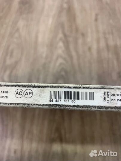 Радиатор кондиционера Peugeot 407 9HZ(DV6TED4)