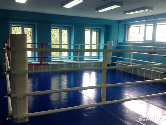 Ринг боксерский напольный рну1 с упорами