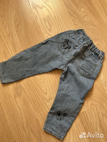 Джинсы для девочки zara 104 размер
