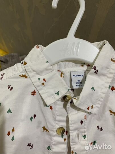 Рубашка old navy 3-4 года на мальчика