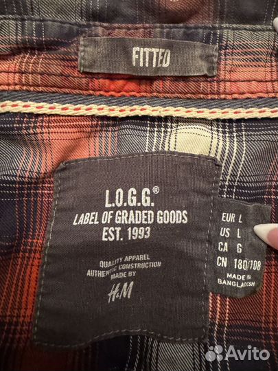 Рубашка h&m L