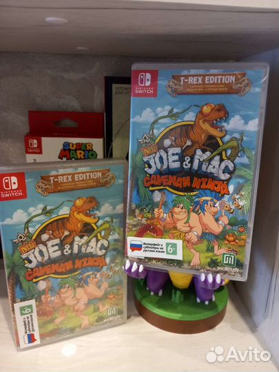 New Joe and Mac: Caveman Ninja nintendo switch