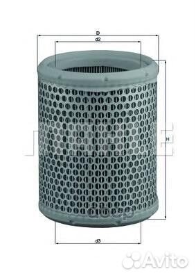 LX 384 mahle Фильтр воздушный citroen,peugeot L