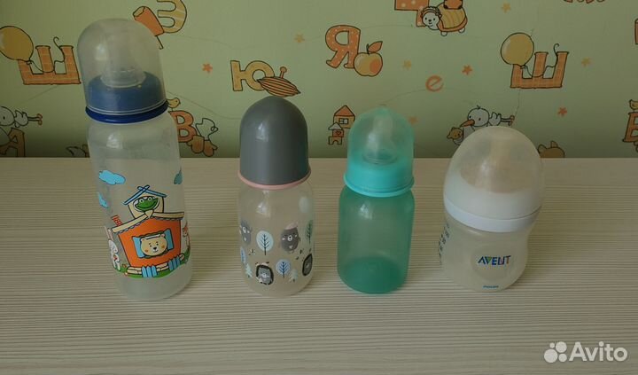 Молокоотсос и бутылочки