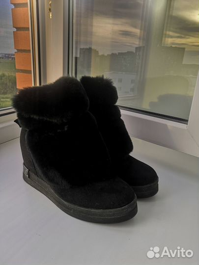 Ботильоны, зимние, р-р 38