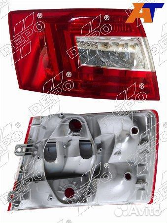 Фонарь задний skoda octavia 13-20