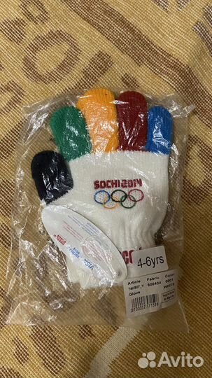 Перчатки Bosco Sochi 2014 детские. 4/6 лет