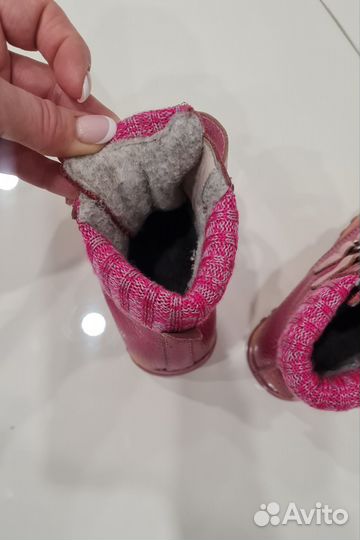 Ботинки демисезонные для девочки 31 размер