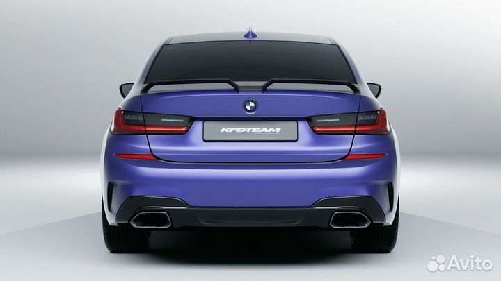 BMW 3 G20 Спойлер. FRP