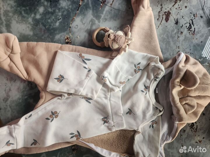 Детские вещи пакетом на новорожденного 56-62