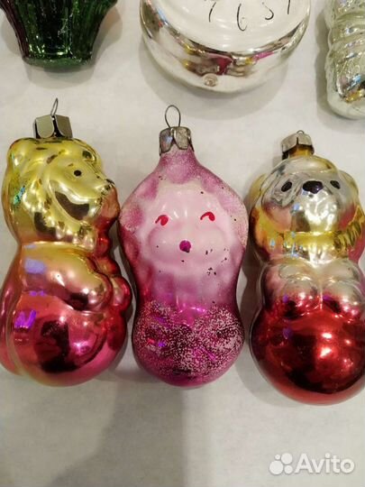 Елочные игрушки. Наконечники. 50г.-60годов