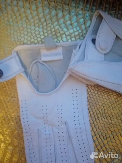 Перчатки женские натуральная кожа