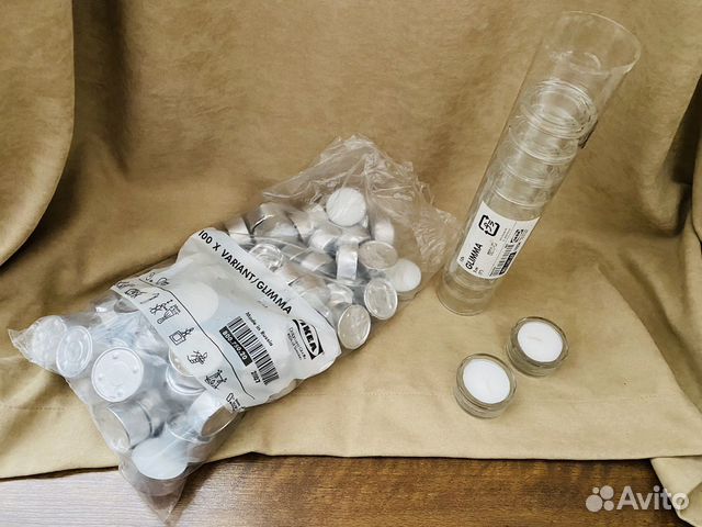 Свечи и подсвечники Glimma IKEA