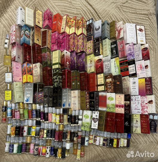 Масляный парфюм из ОАЭ 167 шт