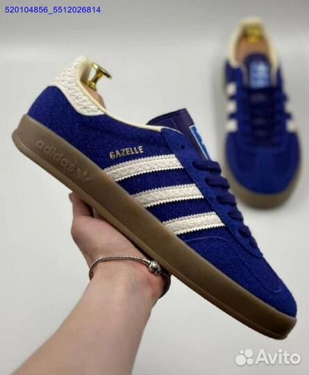 Кроссовки Adidas Gazelle Navy (Арт.83412)