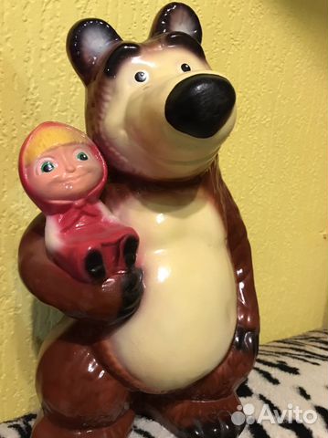 Копилка «Маша и медведь»