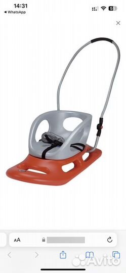 Детские санки KHW Snow Baby Dream