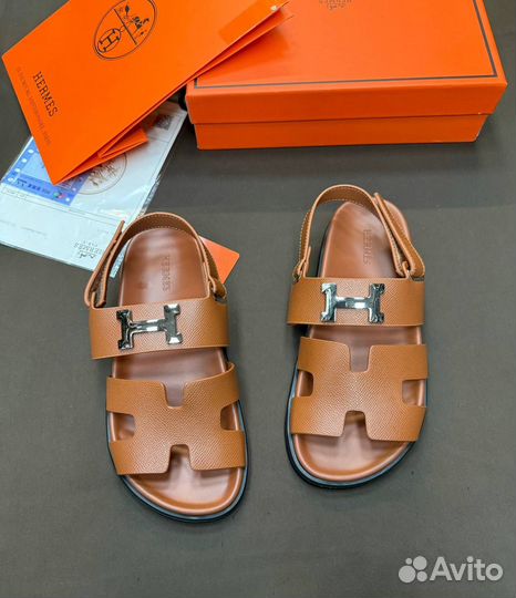 Сандалии Шлепки Hermes женские Размер 36-40
