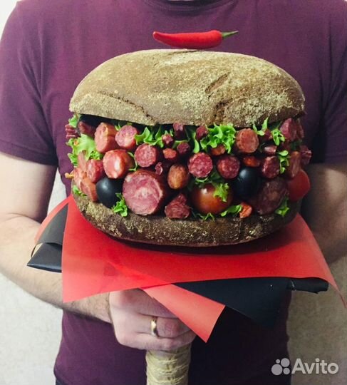 Съедобный букет/подарок мужу/отцу на 23 февраля