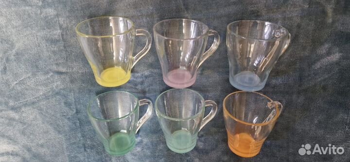 Кружки, стакан для глинтвейн и креманка