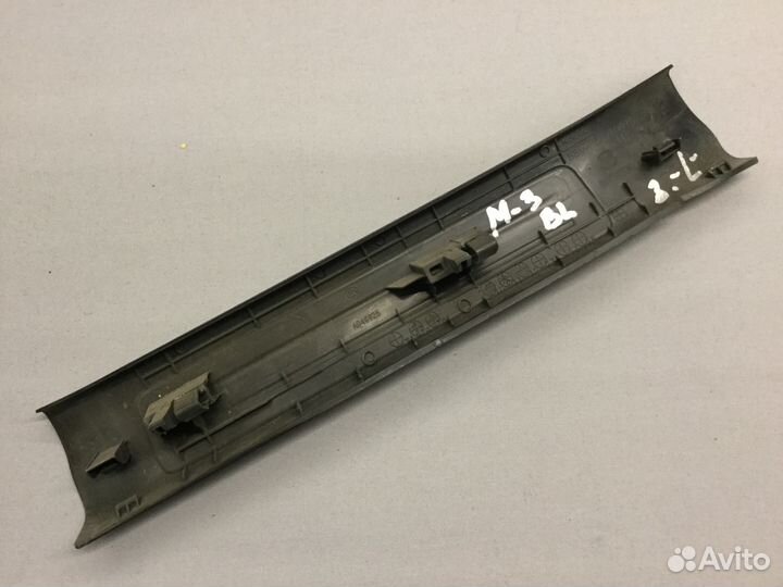 Накладка на порог внутренняя задняя Мазда 3 (BL)