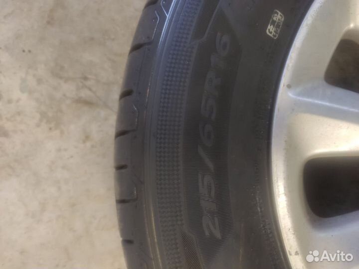 Диски R16 с новой резиной Hankook