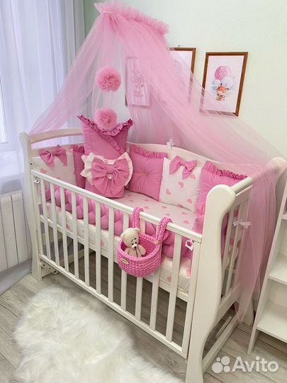 Бортики в кроватку