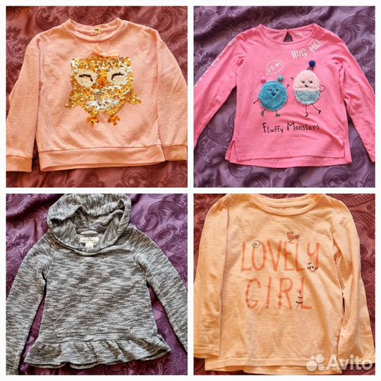 Вещи для девочки на 4-6 лет