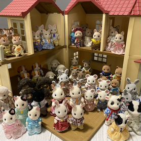 Sylvanian families семьи зверюшек