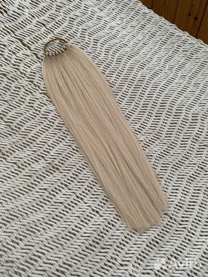 Накладной хвост ручная работа