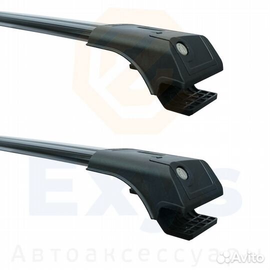 Багажные поперечины Skybar V1 чёрные для Volkswagen Touareg 2010-2024